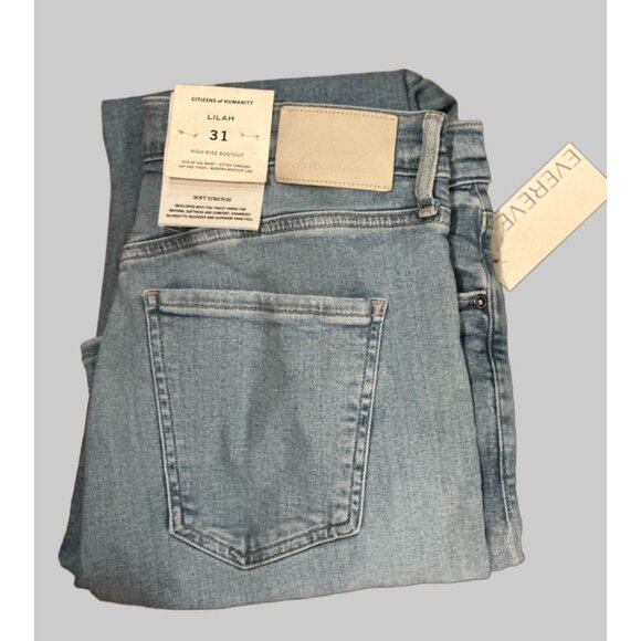 NWT Evereve Citizens of Humanity Lilah High Rise Bootcut Stretch Jeans Size 31 - Picture 3 of 16